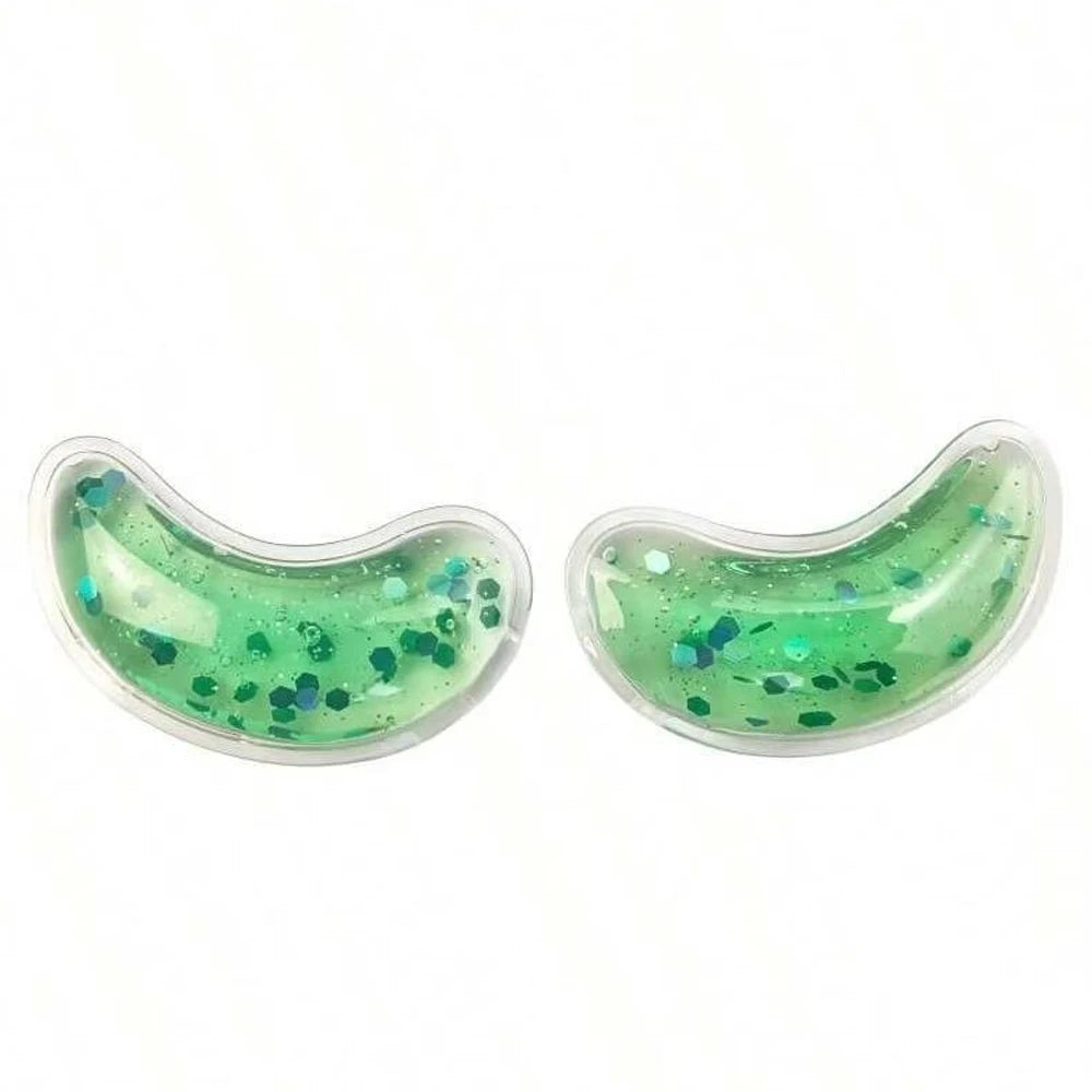 Hot & Cold Compress Eye Pad Reusable Ice Gel Eye Pack Cooling Gel Eye Pad for Eye Strain Swelling Dark Circle Skin Care Tools