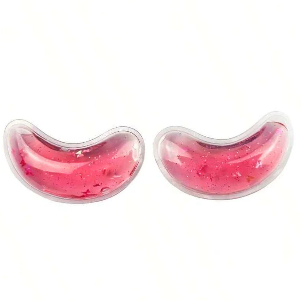 Hot & Cold Compress Eye Pad Reusable Ice Gel Eye Pack Cooling Gel Eye Pad for Eye Strain Swelling Dark Circle Skin Care Tools