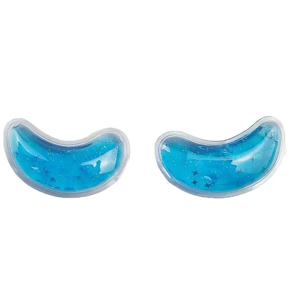 Hot & Cold Compress Eye Pad Reusable Ice Gel Eye Pack Cooling Gel Eye Pad for Eye Strain Swelling Dark Circle Skin Care Tools